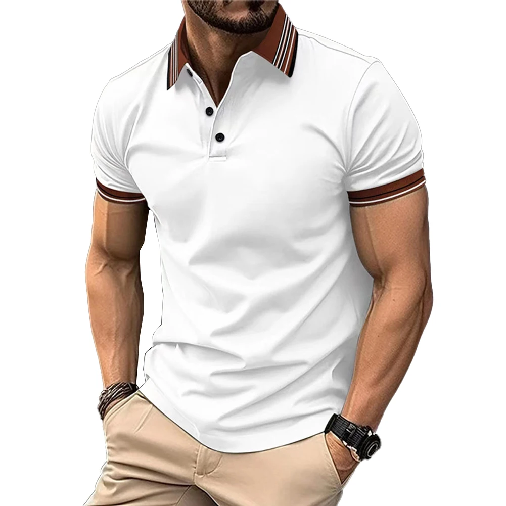 Casual Top T Shirt Men Short Sleeve Holiday Soft Stylish Summer Turn-Down Collar Comfortable Daily High Quality
Casual Top T Shirt Men Short Sleeve Holiday Soft Stylish Summer Turn-Down Collar Comfortable Daily High Quality
