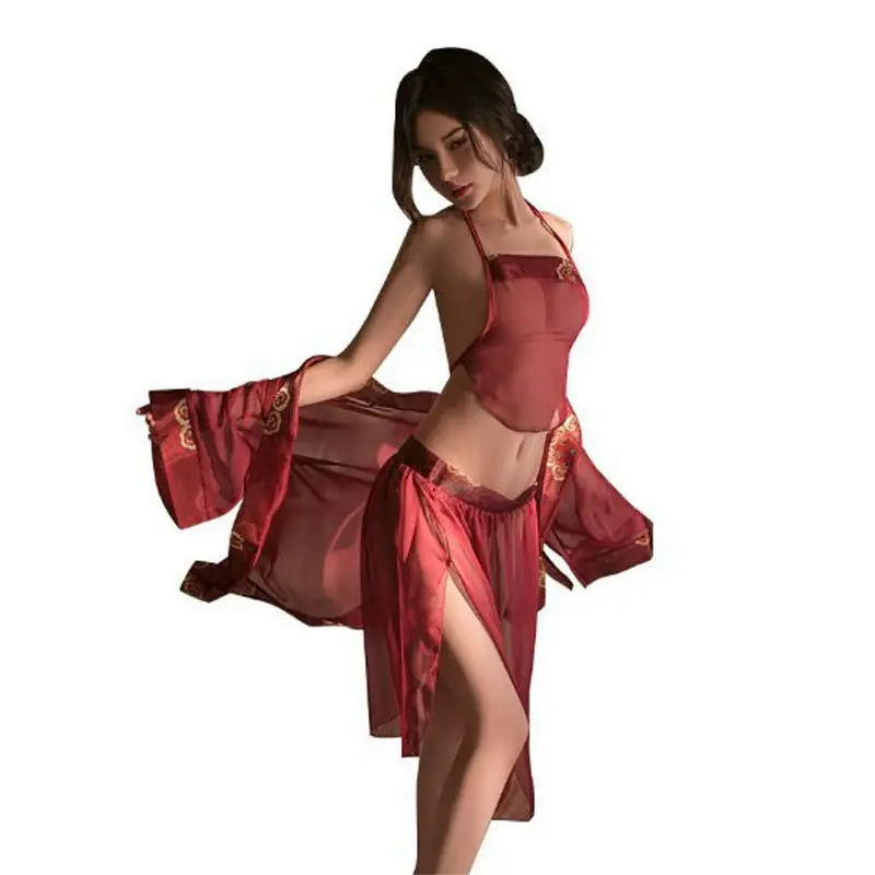 Erotic Lingerie Sexy Underwear Set Lace Undergarment Uniform Temptation Chinese Cosplay Bellyband Sleepwear Women Nightgown
Erotic Lingerie Sexy Underwear Set Lace Undergarment Uniform Temptation Chinese Cosplay Bellyband Sleepwear Women Nightgown