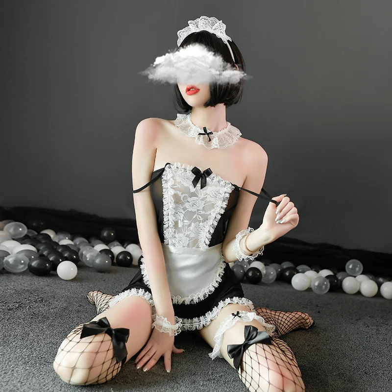 Sexy Women Dress Maid Uniform Cute Lingerie Cosplay Costumes Servant Anime Erotic Role Play Exotic Lolita Nightclub Clothing
Sexy Women Dress Maid Uniform Cute Lingerie Cosplay Costumes Servant Anime Erotic Role Play Exotic Lolita Nightclub Clothing