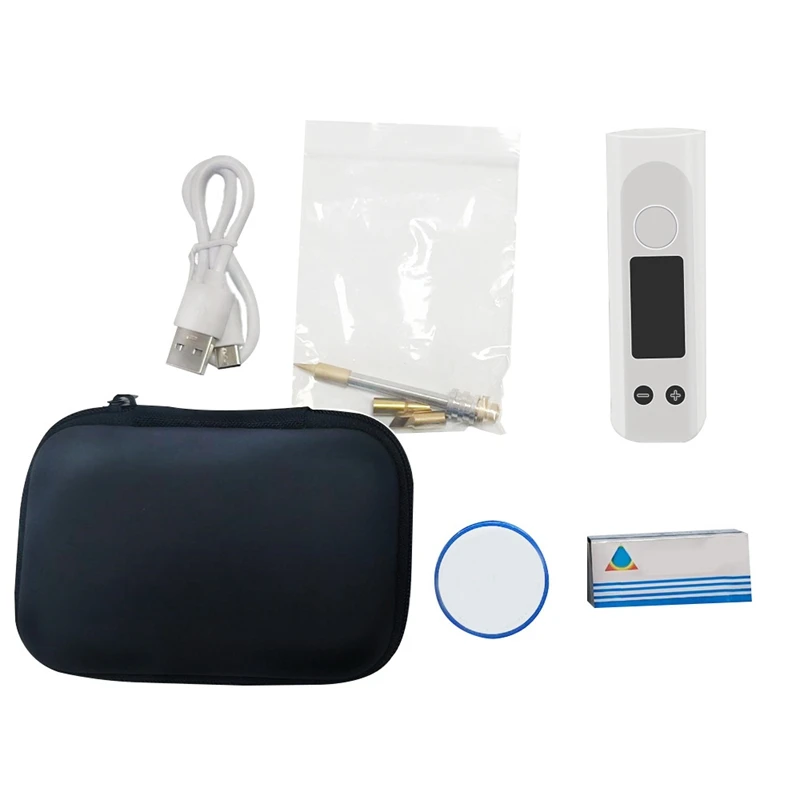 Portable 75W Wireless Soldering Iron Voltage Regulating Fast Heating LCD Display Soldering Charging Model 2500Mah Easy Install
Portable 75W Wireless Soldering Iron Voltage Regulating Fast Heating LCD Display Soldering Charging Model 2500Mah Easy Install