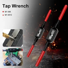 Adjustable Hand Tap Wrench Holder M1-M8 M1-M10 Thread Metric Handle Tapping Reamer Tool Accessories For Taps And Die Set Wrench
Adjustable Hand Tap Wrench Holder M1-M8 M1-M10 Thread Metric Handle Tapping Reamer Tool Accessories For Taps And Die Set Wrench
