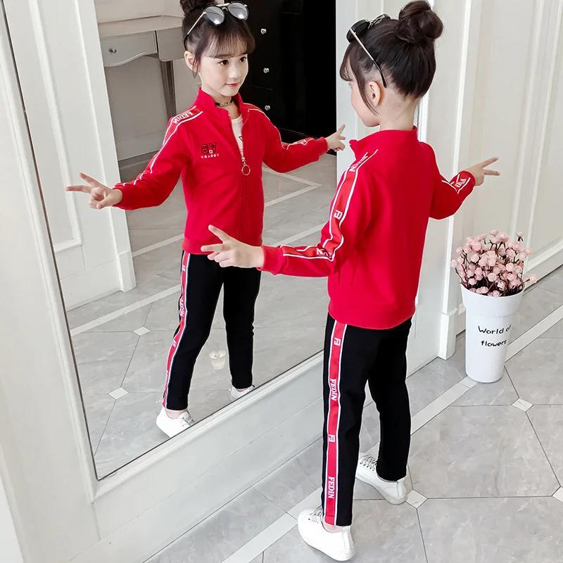 Girls Suit Sweatshirts +Coat+Pants Cotton 3Pcs/Sets 2022 Slim Spring Autumn Thicken School Outfits Sports Sets Kid Baby Children
Girls Suit Sweatshirts +Coat+Pants Cotton 3Pcs/Sets 2022 Slim Spring Autumn Thicken School Outfits Sports Sets Kid Baby Children
