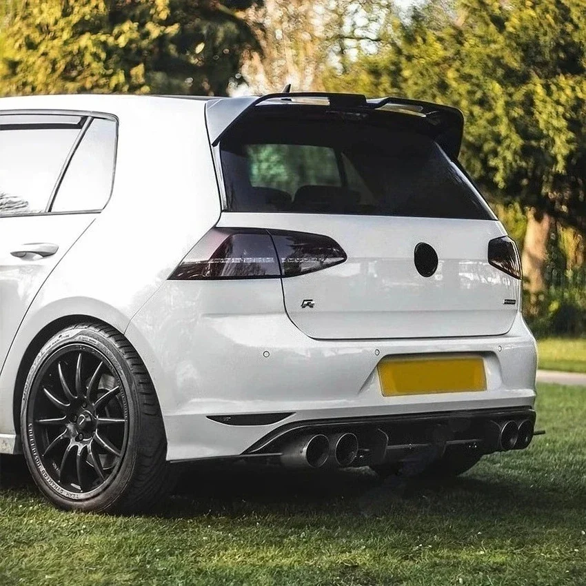 Oettinger Style Car Rear Bumper Roof Spoiler For Volkswagen VW Golf MK 7/7.5 GTI R 2013-2019 Tail Wing Auto Part Car Accessories Oettinger Style Car Rear Bumper Roof Spoiler For Volkswagen VW Golf MK 7/7.5 GTI R 2013-2019 Tail Wing Auto Part Car Accessories