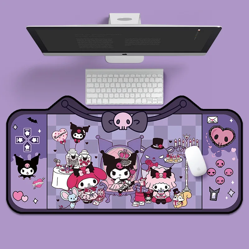 Kuromi Sanrio Anime Kawaii Cartoon Mouse Mat Large Size 900Mmx500Mm Mouse Keyboard Anti Slip and Wear Resistant Table Mat
Kuromi Sanrio Anime Kawaii Cartoon Mouse Mat Large Size 900Mmx500Mm Mouse Keyboard Anti Slip and Wear Resistant Table Mat