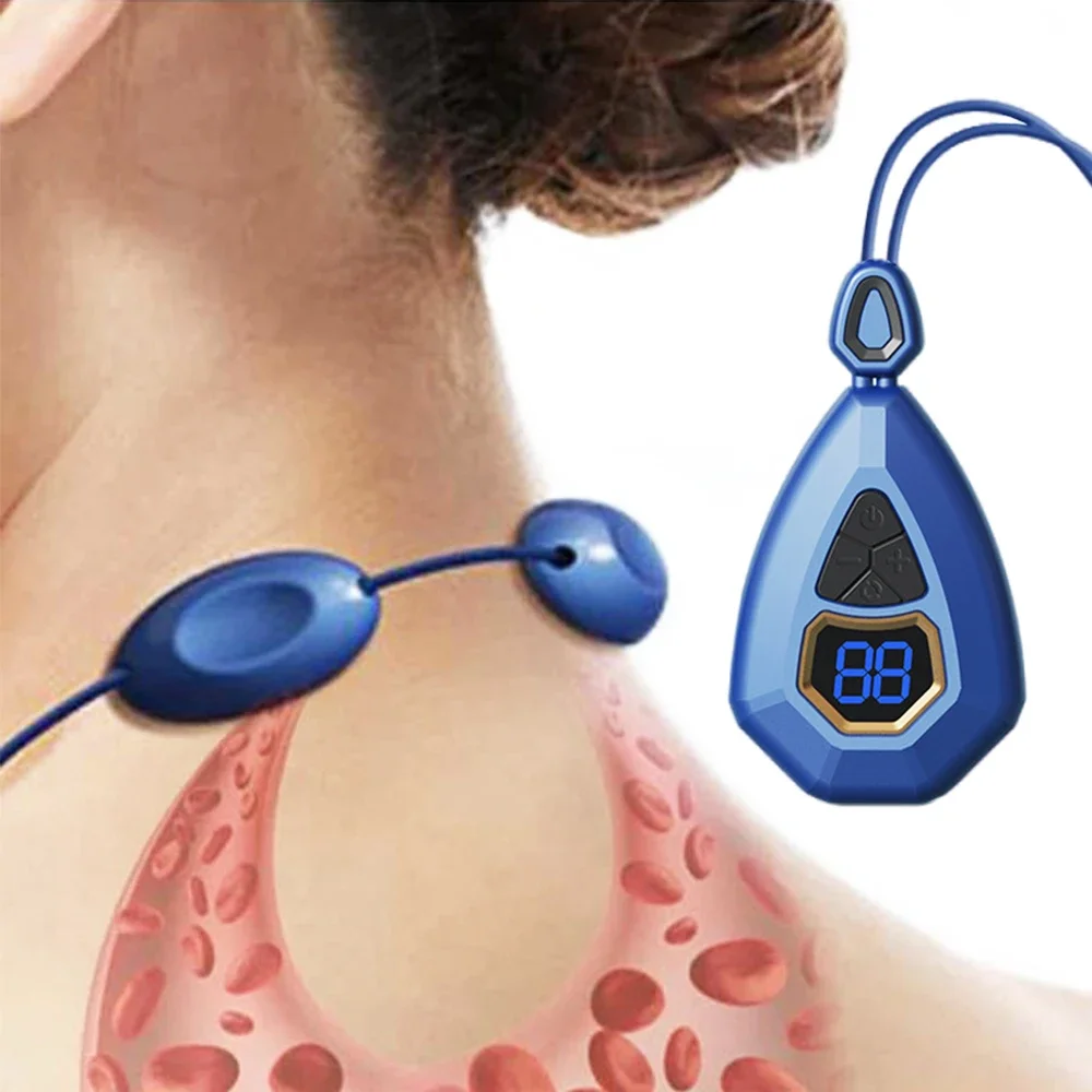 Rechargeable EMS TENS Cervical Massager Relieve Neck Pain Massager Pulse 3D Heating Shoulder Massage Tools Portable Health Care
Rechargeable EMS TENS Cervical Massager Relieve Neck Pain Massager Pulse 3D Heating Shoulder Massage Tools Portable Health Care