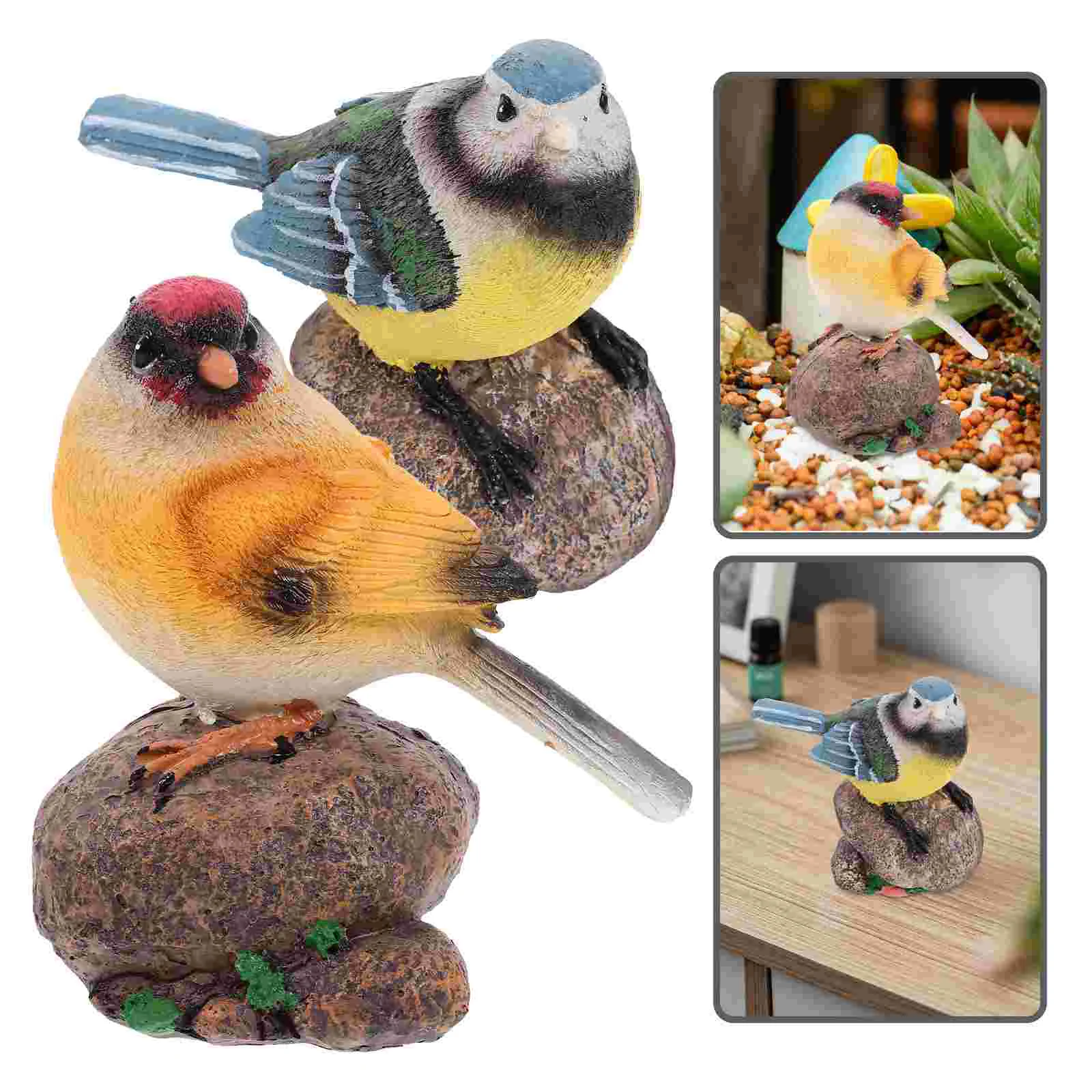 2 Pcs Moss Micro Landscape Bird Figure Mini Miniature Decoration Resin Accessories Decorative Figurine
2 Pcs Moss Micro Landscape Bird Figure Mini Miniature Decoration Resin Accessories Decorative Figurine