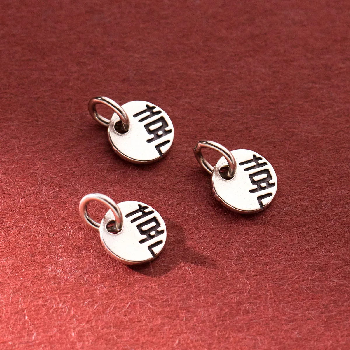 100% Real Sterling 925 Silver Accaccessories Like in Chinese Charm Pendant For Bracelets Necklaces Key Diy Material T0462
100% Real Sterling 925 Silver Accaccessories Like in Chinese Charm Pendant For Bracelets Necklaces Key Diy Material T0462