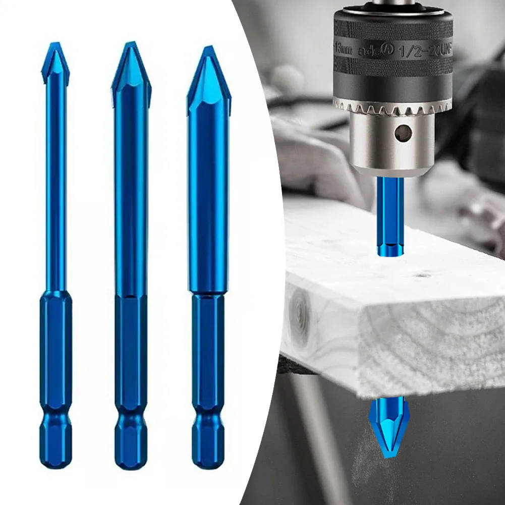 3pcs Drill Bits Tilted Eccentric Drill Hex Shank Triangular Bit For Wood Ceramic Glass Tiles Plastic Foam Bricks Drilling Bits
3pcs Drill Bits Tilted Eccentric Drill Hex Shank Triangular Bit For Wood Ceramic Glass Tiles Plastic Foam Bricks Drilling Bits