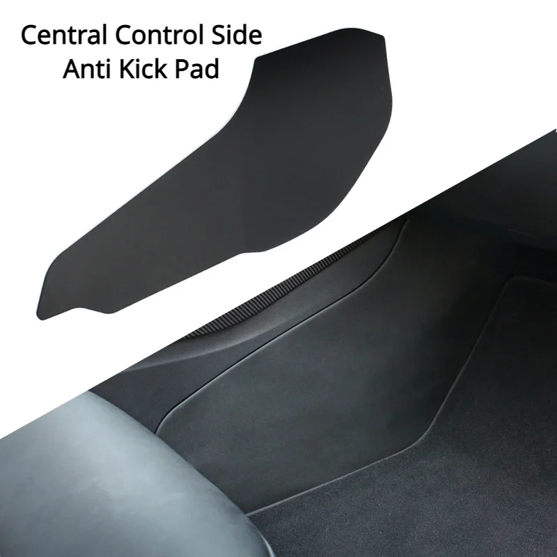 

For Tesla Model 3 Y Anti Kick Pad Central Control Side Defense Pads Rear Door Protective Cover TPE Mat Car Interior Accessories