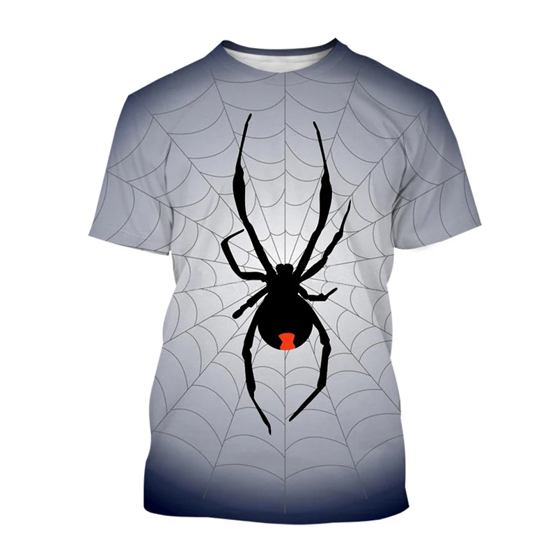Funny 3D Spider Print T Shirt Men Summer Casual O-neck Loose Tees Hip Hop Short Sleeve Tops Trend Streetwear Oversized T-Shirts
Funny 3D Spider Print T Shirt Men Summer Casual O-neck Loose Tees Hip Hop Short Sleeve Tops Trend Streetwear Oversized T-Shirts