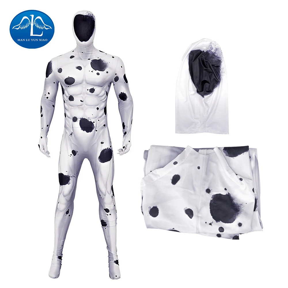 Cosplay Spider Across The Spider Verse the Spot Jumpsuit Black and White Spot Cosplay Costume Halloween Suit For Men
Cosplay Spider Across The Spider Verse the Spot Jumpsuit Black and White Spot Cosplay Costume Halloween Suit For Men