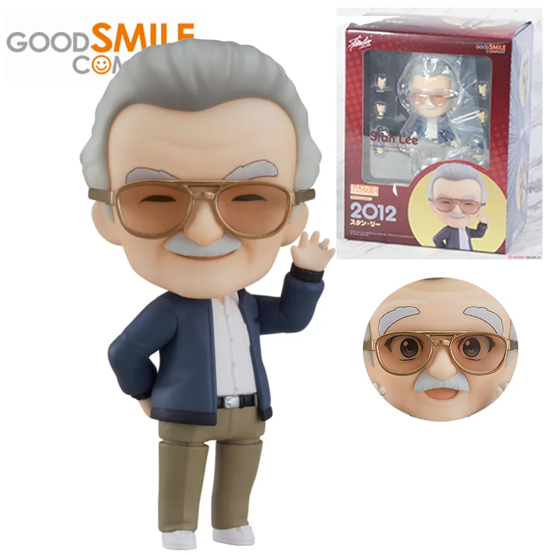 Оригинальные фигурки героев мультфильма Nendoroid Marvel, Стэн Ли, игрушки для мальчиков и девочек, детские подарки на день рождения, Коллекционная модель
Оригинальные фигурки героев мультфильма Nendoroid Marvel, Стэн Ли, игрушки для мальчиков и девочек, детские подарки на день рождения, Коллекционная модель