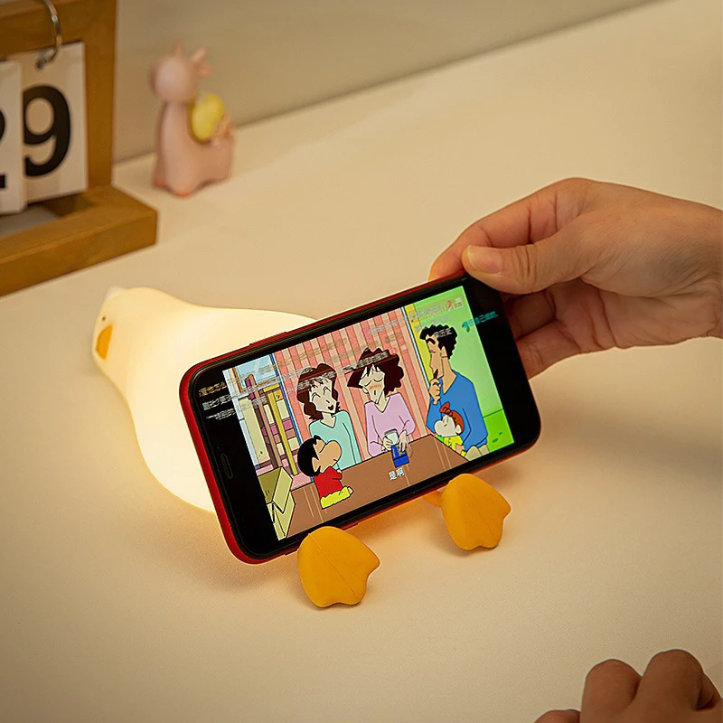 Duck Nightlights Led Night Light Rechargeable Cartoon Silicone Lamp Patting Switch Children Kid Bedroom Decoration Birthday Gift
Duck Nightlights Led Night Light Rechargeable Cartoon Silicone Lamp Patting Switch Children Kid Bedroom Decoration Birthday Gift