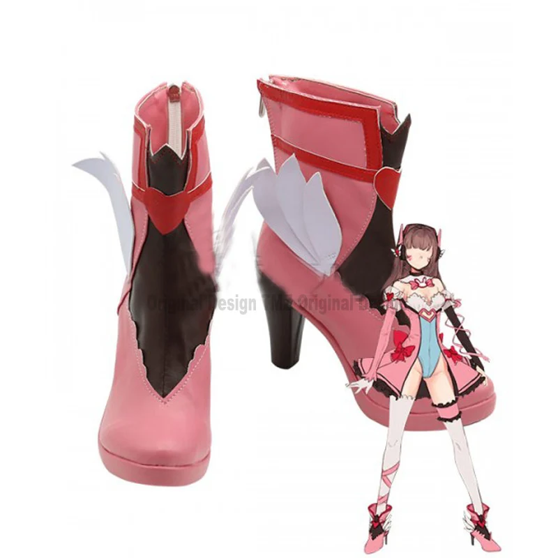 Обувь для косплея OW Magic Girl D.Va DVa Hana Song розовая, сапоги для Хэллоуина, карнавала, вечеринки, косплея, костюмы, аксессуары
Обувь для косплея OW Magic Girl D.Va DVa Hana Song розовая, сапоги для Хэллоуина, карнавала, вечеринки, косплея, костюмы, аксессуары