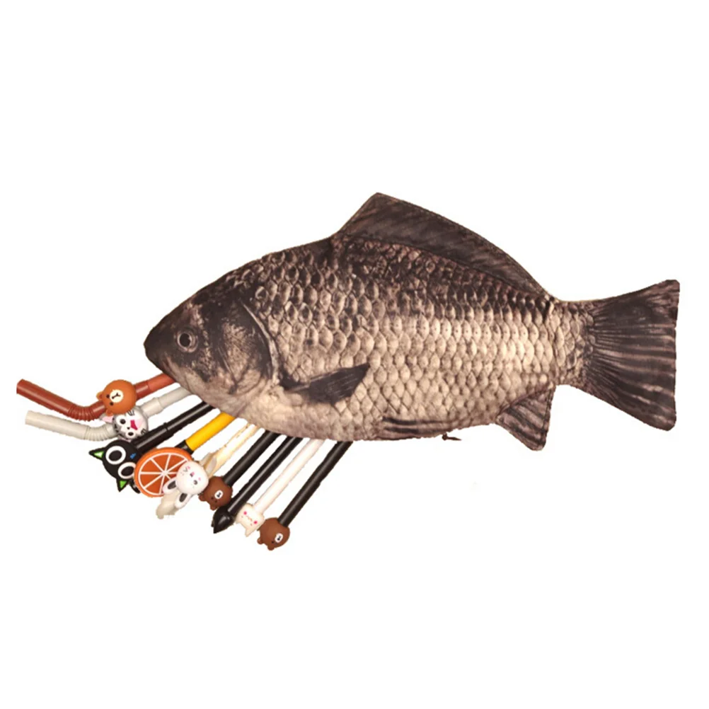 Funny Carp Fish-like Zipper Pouch Weird Pen Pencil Case Makeup Case Bag Pen Bag Pencil Case Holder
Funny Carp Fish-like Zipper Pouch Weird Pen Pencil Case Makeup Case Bag Pen Bag Pencil Case Holder