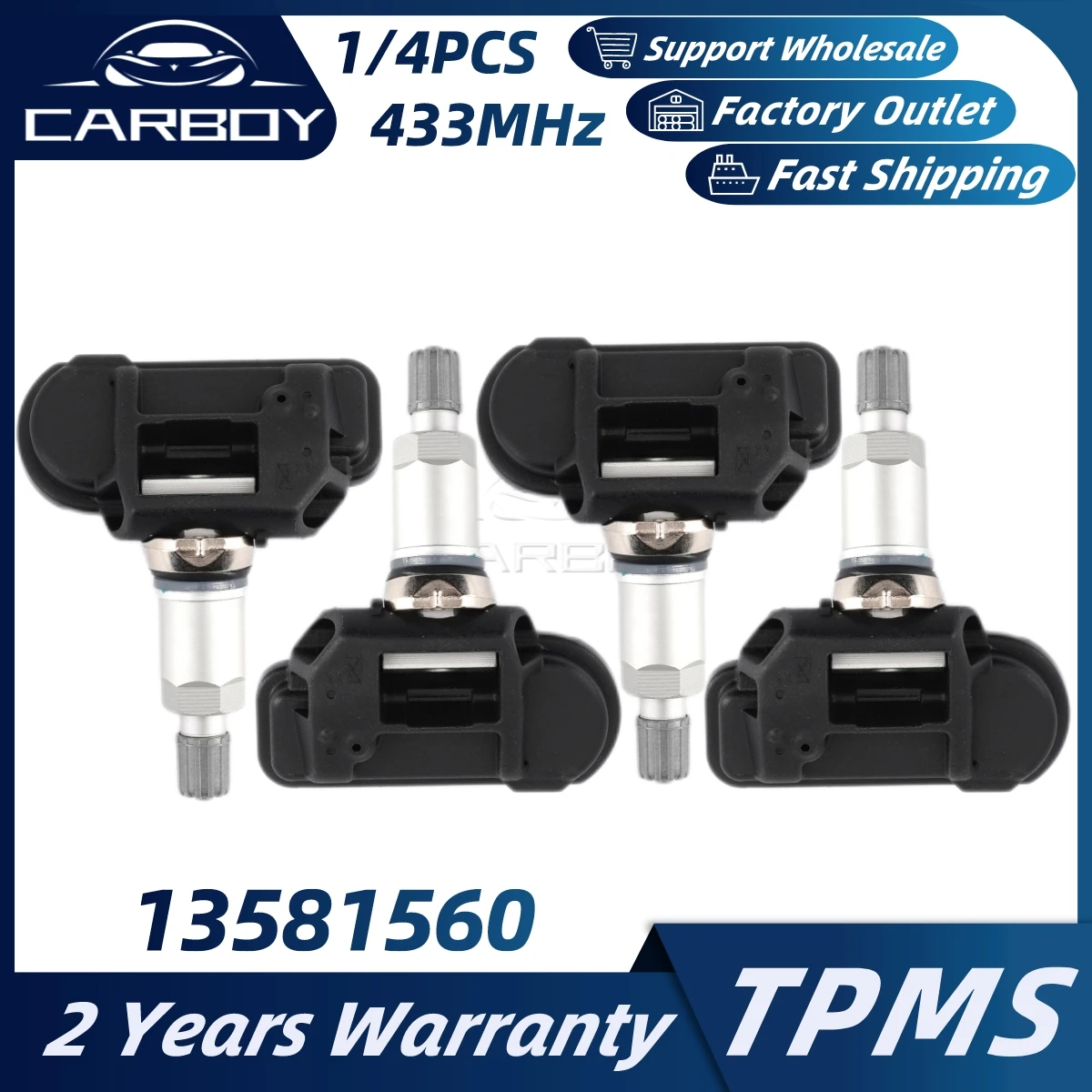 13581560 TPMS For Chevrolet Corvette Opel Vauxhall Adam Astra Cascada Corsa Insignia Zafira Tire Pressure Monitor Sensor 433MHz
13581560 TPMS For Chevrolet Corvette Opel Vauxhall Adam Astra Cascada Corsa Insignia Zafira Tire Pressure Monitor Sensor 433MHz