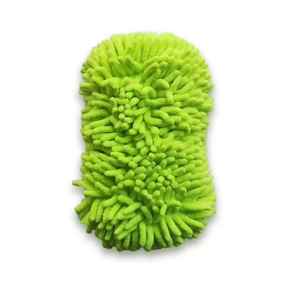 

1pc Gloves Coral Fleece Velvet Plush Short Wool Double-sided Mitt Wash Car Mitten Washing Brush Cleaning Glove Tools Clot