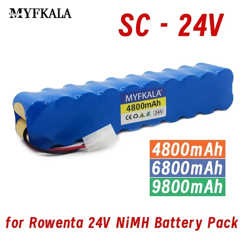 NEW 9800mAh for Rowenta 24V NiMH Battery Pack CD Vacuum Cleaner Besen Air Force Extreme RH8770 RH8771WS RH877501 RH8779 RH877901
NEW 9800mAh for Rowenta 24V NiMH Battery Pack CD Vacuum Cleaner Besen Air Force Extreme RH8770 RH8771WS RH877501 RH8779 RH877901