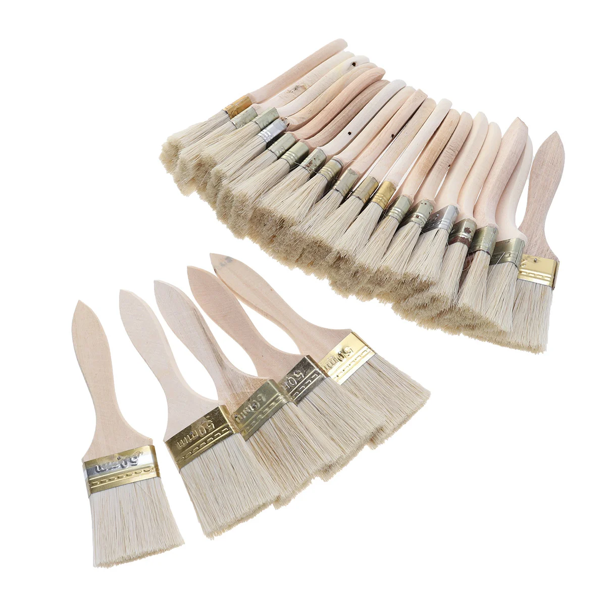 Paint Brushes Durable Wooden Handle Bristle Premium Painting Tool Brush for Furniture Home Wall Painting
Paint Brushes Durable Wooden Handle Bristle Premium Painting Tool Brush for Furniture Home Wall Painting