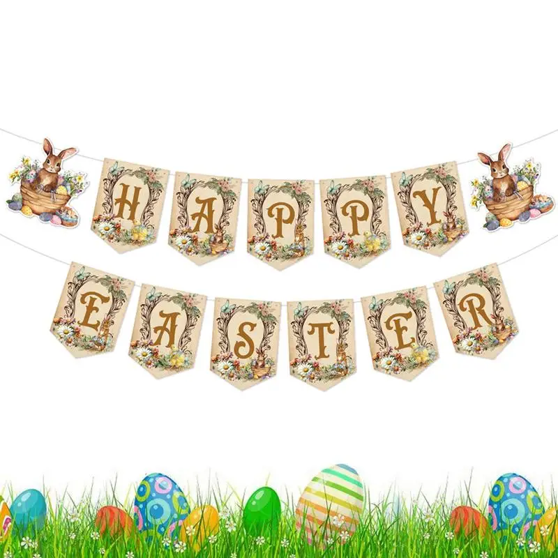 Bunny Easter Decor Happy Easter Back Drop Bunny Chick Spiral Flag Multifunctional Easter Banner Prop For Party Decor Accessories
Bunny Easter Decor Happy Easter Back Drop Bunny Chick Spiral Flag Multifunctional Easter Banner Prop For Party Decor Accessories