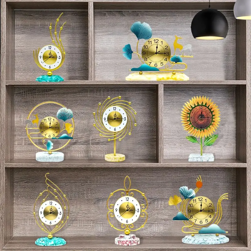Home Decoration Home Desktop Clock Living Room Bedroom Decoration Home Table Clock Dormitory With Wrought Iron Decorative Clock
Home Decoration Home Desktop Clock Living Room Bedroom Decoration Home Table Clock Dormitory With Wrought Iron Decorative Clock