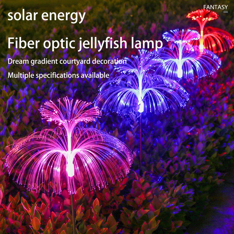 

YBX-ZN Solar LED Fireworks Elf Light Outdoor Garden Decoration Courtyard Party Christmas Wedding Lawn Channel Light