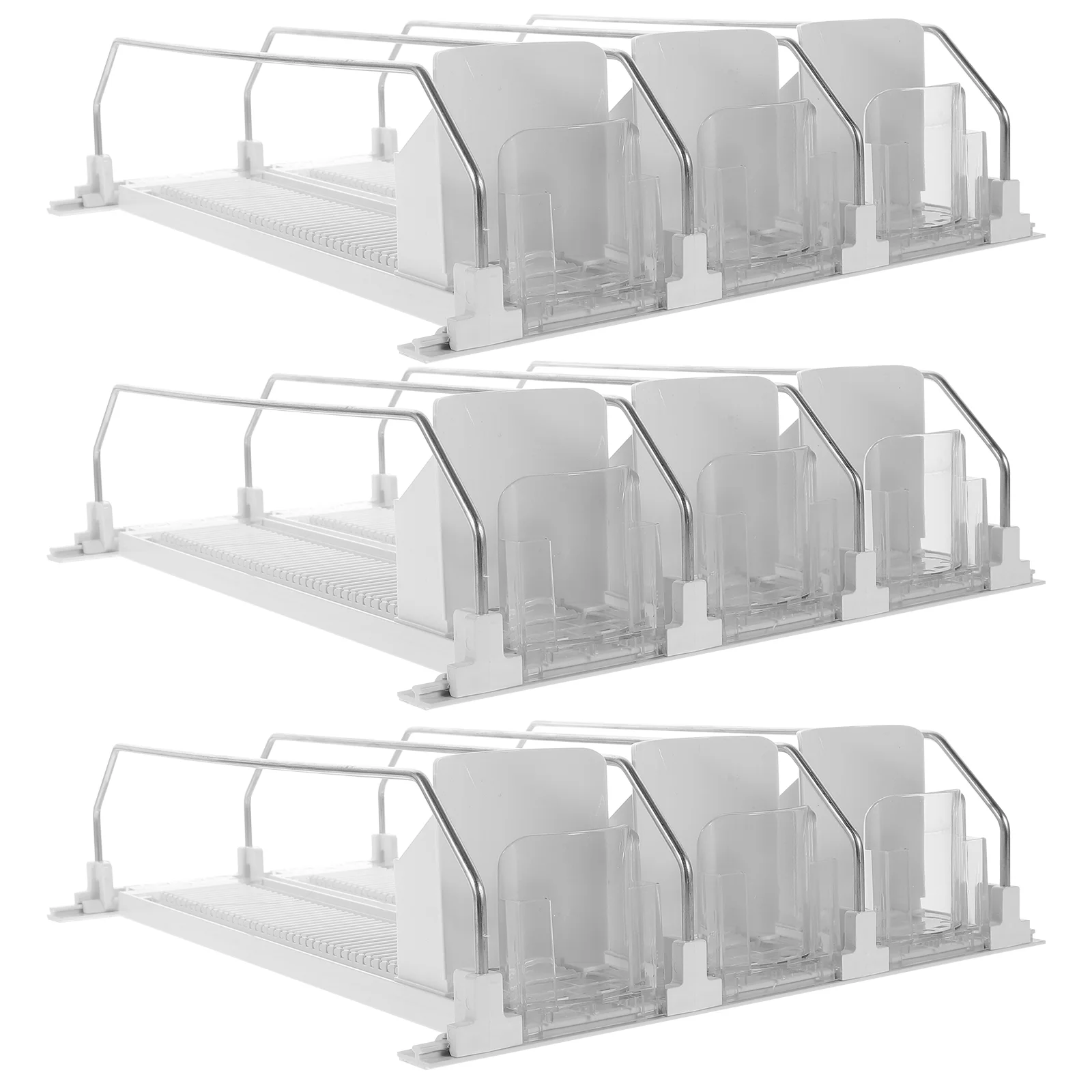3pcs Drink Pusher Automatic Pusher Glide Automatic Plastic Pusher Tray Rack Beer Can Water Bottle Storage
3pcs Drink Pusher Automatic Pusher Glide Automatic Plastic Pusher Tray Rack Beer Can Water Bottle Storage