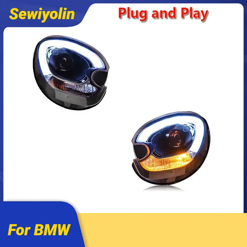 Car Accessories Auto Headlights led For BMW For Mini Countryman R55 2007-2013 DRL Fog Brake Lamp Assembly Tuning Lights
Car Accessories Auto Headlights led For BMW For Mini Countryman R55 2007-2013 DRL Fog Brake Lamp Assembly Tuning Lights