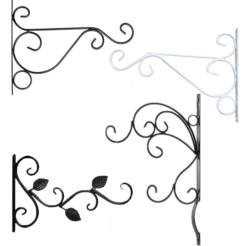 Flower Pot Shelf Stand Holder Garden Wall Light Iron Hanging Flower Plant Pot Bracket Hook Shelf Hanger Household Door Decor
Flower Pot Shelf Stand Holder Garden Wall Light Iron Hanging Flower Plant Pot Bracket Hook Shelf Hanger Household Door Decor