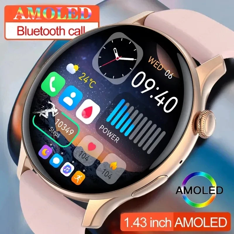 Always on Display AMOLED Smart Watch Men Bluetooth Call Health Monitor IP68 Waterproof Fitness Bracelet Sports Smartwatch Women
Always on Display AMOLED Smart Watch Men Bluetooth Call Health Monitor IP68 Waterproof Fitness Bracelet Sports Smartwatch Women
