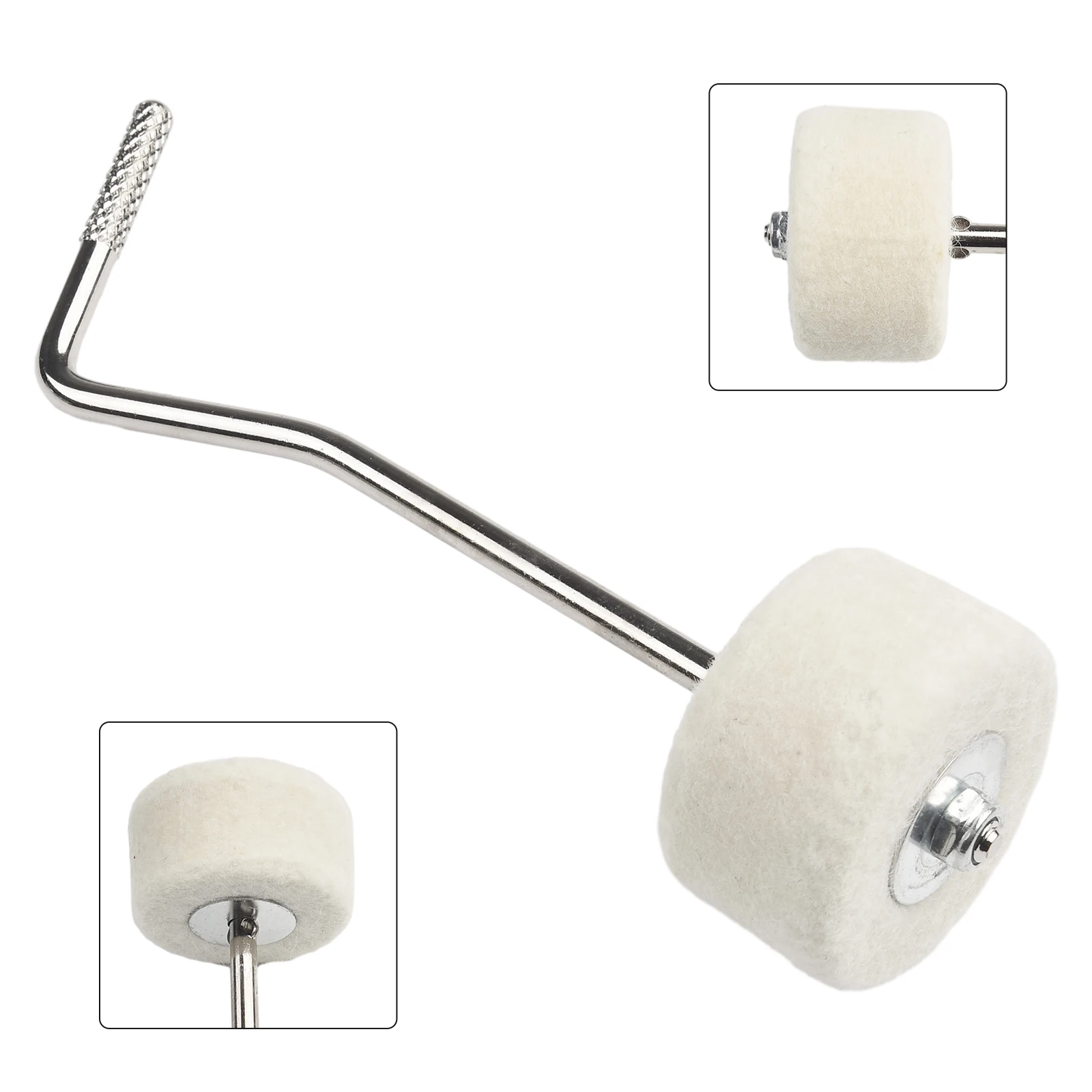 High Quality Musical Instruments New Style Drum Felt Beater Pad Drum Felt Beater Pad Cotton Felt Drum Beater Felt Pad
High Quality Musical Instruments New Style Drum Felt Beater Pad Drum Felt Beater Pad Cotton Felt Drum Beater Felt Pad