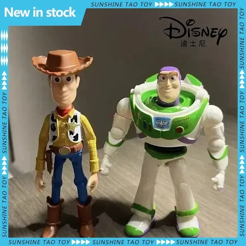 

2024 Disney Toy Story Cute Figure Juguete Jessie Woody Buzz Lightyear Forky Bo Peep Duke Caboom Action Figures Doll Gift Childre