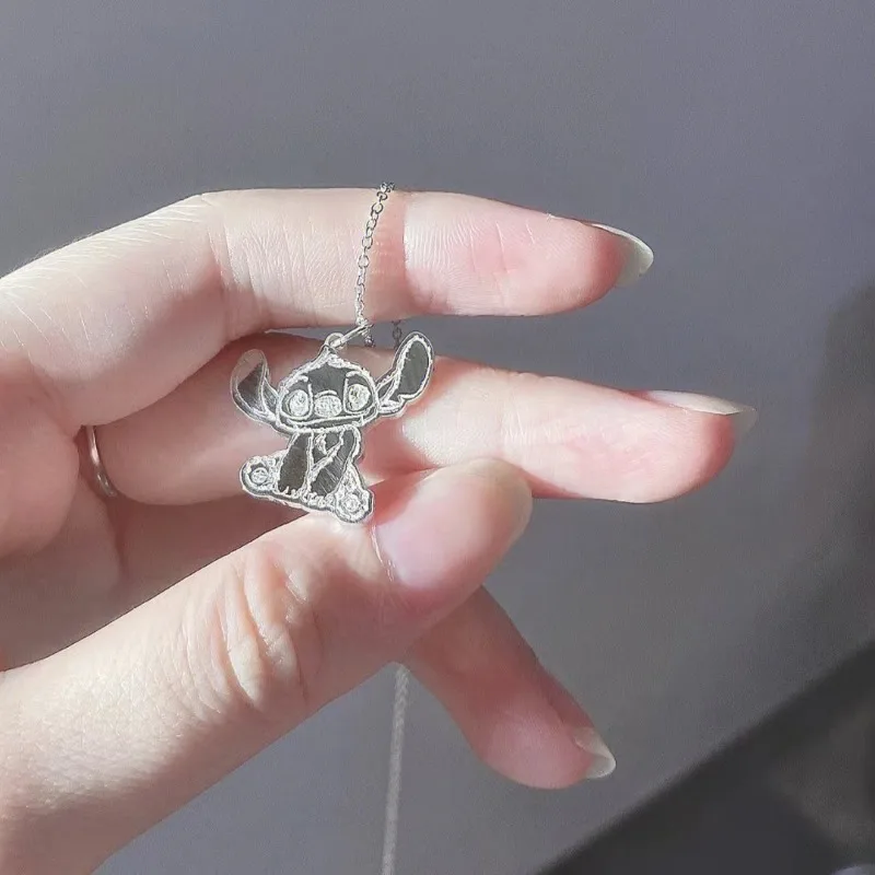 Lilo & Stitch Kawaii Necklace Female Ins Stitch Couple Collarbone Chain Cute Girl Heart Cartoon Letched Pendant Holiday Gift
Lilo & Stitch Kawaii Necklace Female Ins Stitch Couple Collarbone Chain Cute Girl Heart Cartoon Letched Pendant Holiday Gift