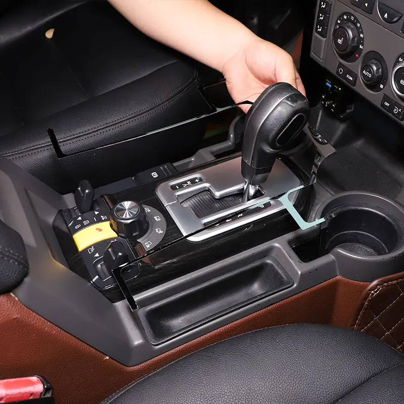 Для Land Rover Discovery 3 III 04-09 Центральная панель управления автомобиля, декоративная рамка, наклейка, аксессуары из нержавеющей стали
Для Land Rover Discovery 3 III 04-09 Центральная панель управления автомобиля, декоративная рамка, наклейка, аксессуары из нержавеющей стали