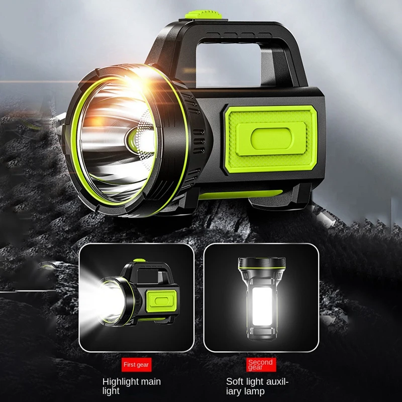 882A Strong Light Rechargeable Multi-Function Ultra-Bright 2-Gear Adjustable Outdoor Searchlight
882A Strong Light Rechargeable Multi-Function Ultra-Bright 2-Gear Adjustable Outdoor Searchlight