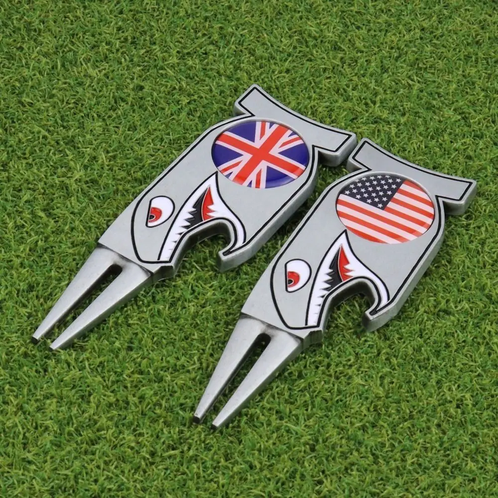 Shark Golf Green Fork Groove Cleaner Zinc Alloy Magnetic Golf Ball Marker Portable Multifunctional Divot Fork Golf Club
Shark Golf Green Fork Groove Cleaner Zinc Alloy Magnetic Golf Ball Marker Portable Multifunctional Divot Fork Golf Club