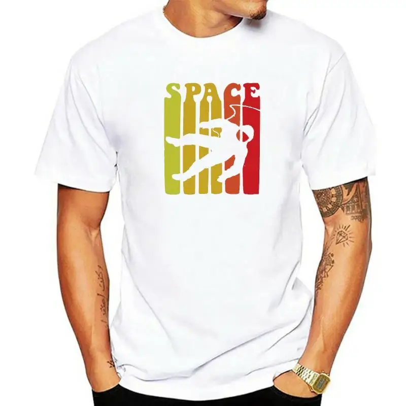 Retro Space T-Shirt Vintage 70s Space Man Casual T Shirt For Men Cotton T Shirt Casual Latest Harajuku Christmas Tees
Retro Space T-Shirt Vintage 70s Space Man Casual T Shirt For Men Cotton T Shirt Casual Latest Harajuku Christmas Tees