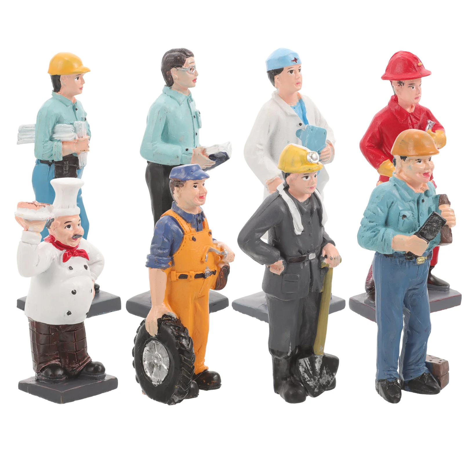 Professional Figures Ornaments Decor Realistic People Mini Decors Painted Decorative Model Sand Table Synthetic Resin Child
Professional Figures Ornaments Decor Realistic People Mini Decors Painted Decorative Model Sand Table Synthetic Resin Child
