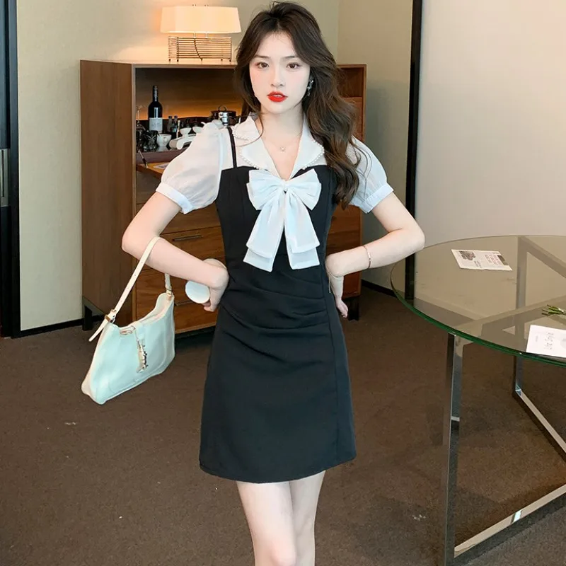 2022 New Summer French Temperament Bow High Waist Shows Thin Dress Free Shipping
2022 New Summer French Temperament Bow High Waist Shows Thin Dress Free Shipping