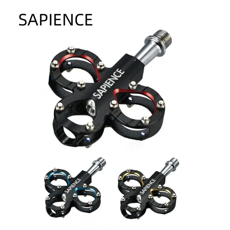 1 pair SAPIENCE pedal hollow ultra-light pedal for brompton birdy MTB road bike universal sand blast Anode pedal
1 pair SAPIENCE pedal hollow ultra-light pedal for brompton birdy MTB road bike universal sand blast Anode pedal