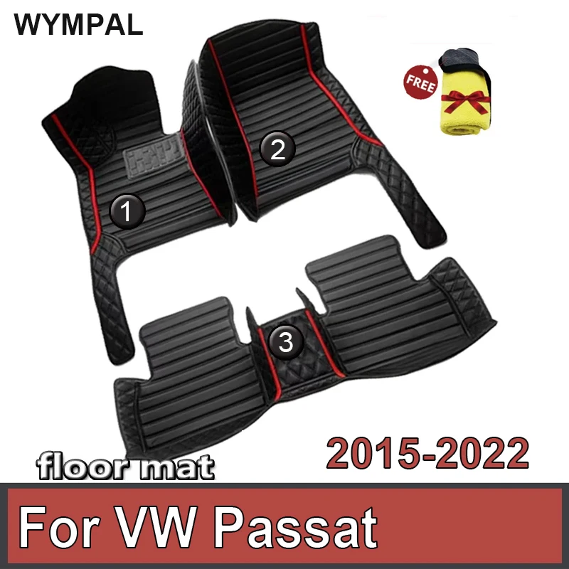 Автомобильные коврики для VW Passat B8 GT 2015 ~ 2022, прочные защитные коврики, роскошные кожаные коврики, автомобильные аксессуары 2016
Автомобильные коврики для VW Passat B8 GT 2015 ~ 2022, прочные защитные коврики, роскошные кожаные коврики, автомобильные аксессуары 2016