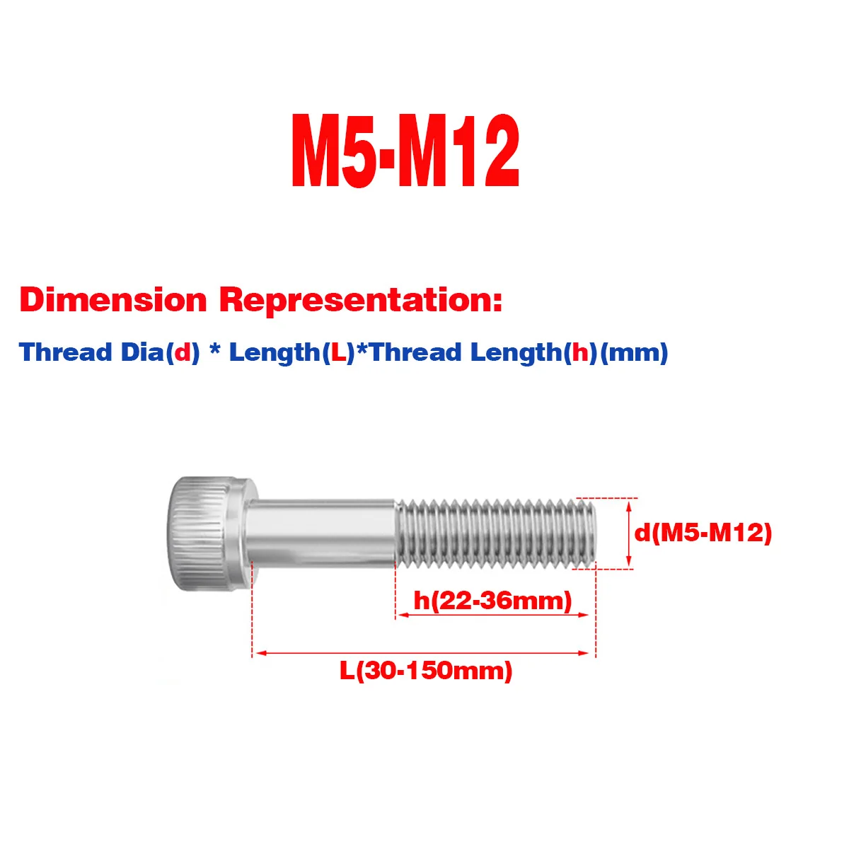 316 SS Stainless Steel Half Tooth Knurled Hexagon Socket Screw Cup Head Hexagon Socket Bolt M5 M6 M8 M10M12
316 SS Stainless Steel Half Tooth Knurled Hexagon Socket Screw Cup Head Hexagon Socket Bolt M5 M6 M8 M10M12