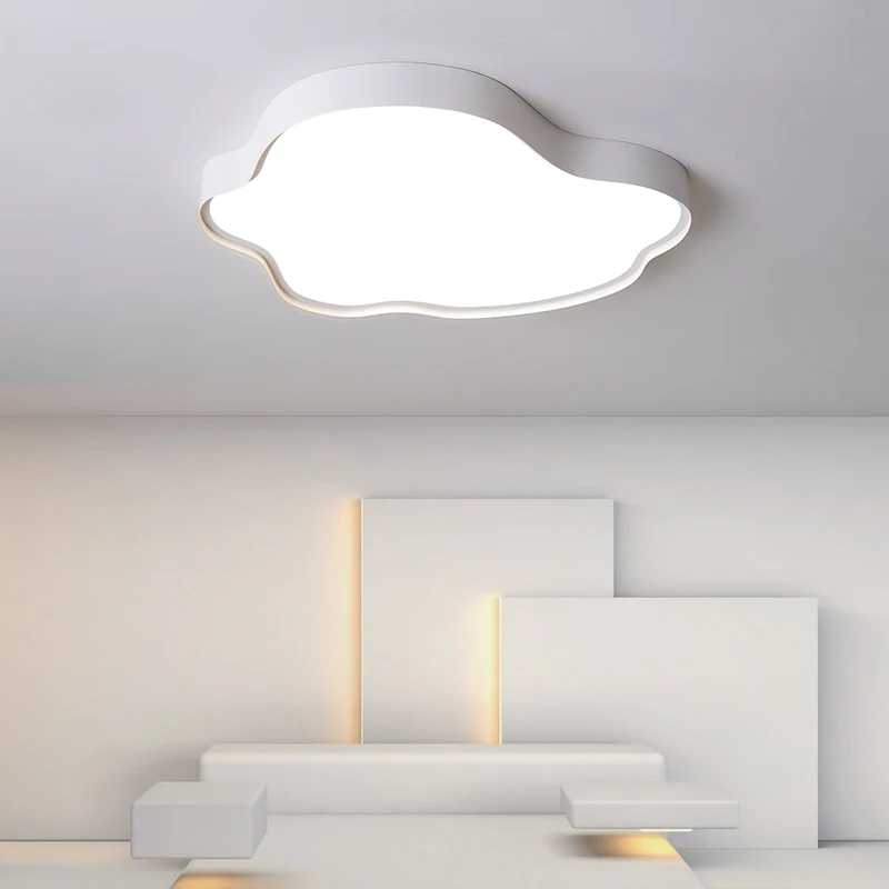 

Cloud Design Modern LED Chandelier Light For Bedroom Living Study Room Dinning Table Bar Home Decor Bedroom Lamp Fixtures White