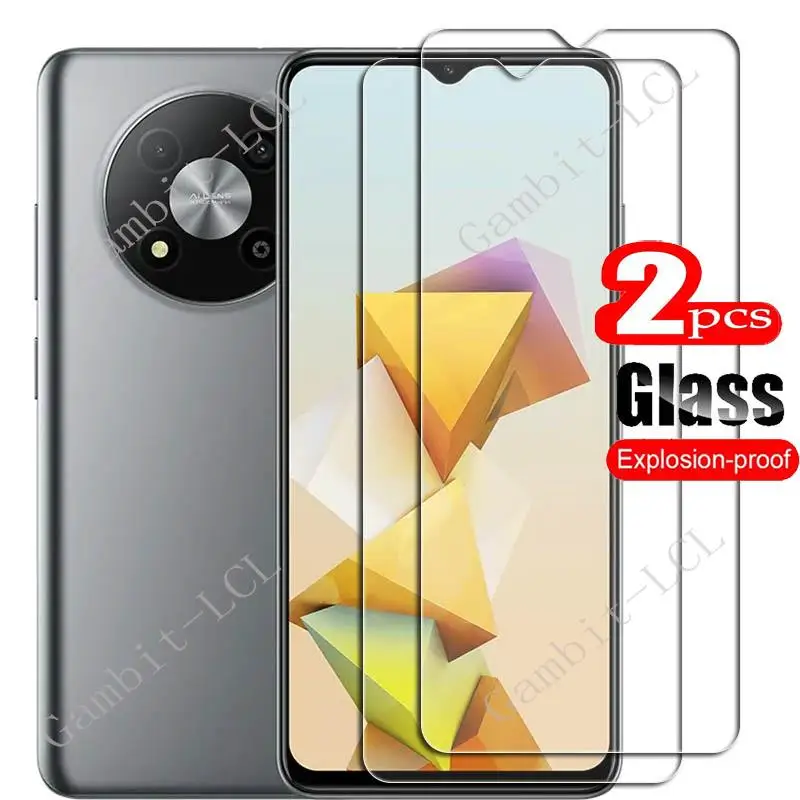 

2PCS FOR ZTE Blade A73 5G 6.52" Tempered Glass Protective ON BladeA73 Express 50 XiaoXian XiaoXian50 Screen Protector Film Cover