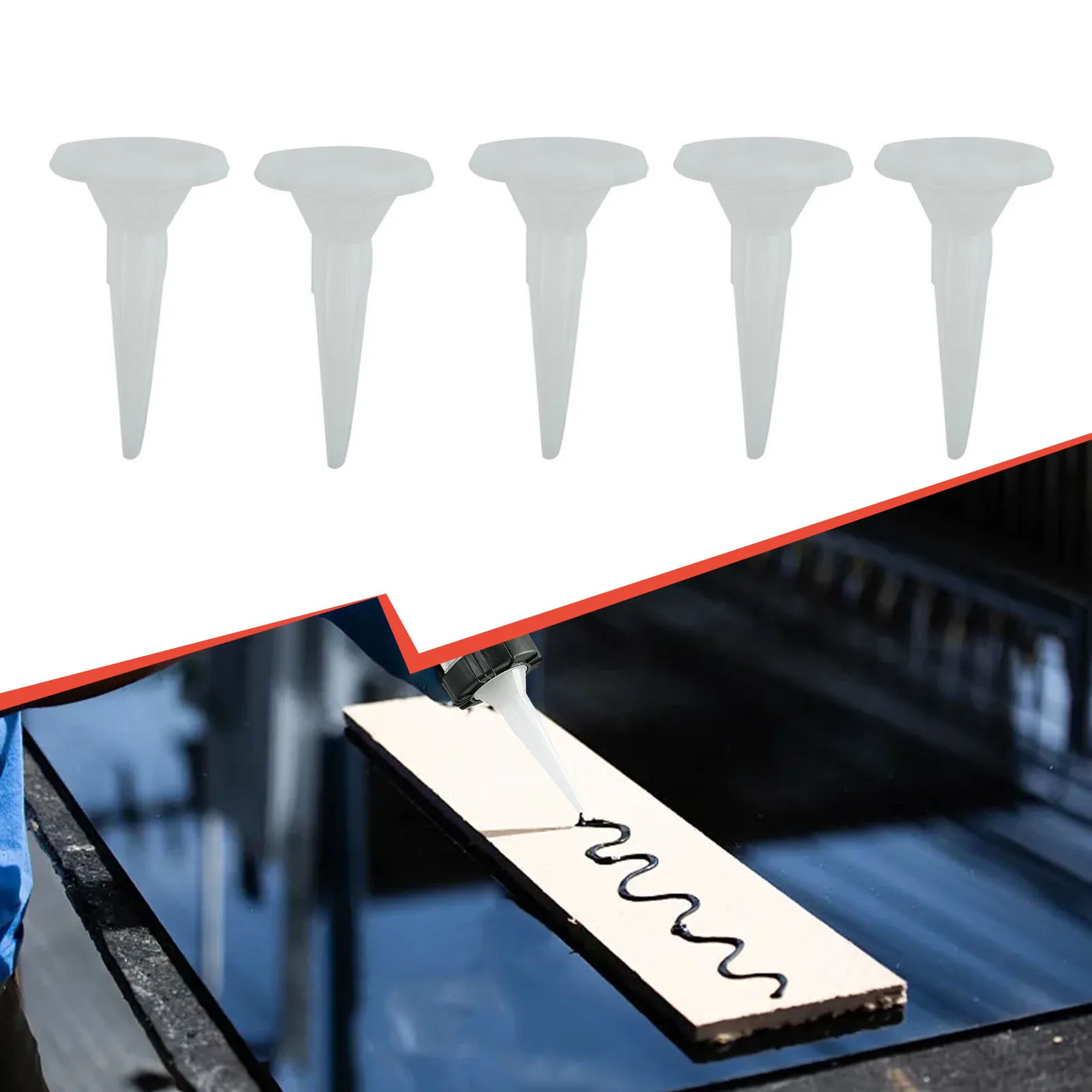 5pcs Universal Caulking Nozzle Sudan Glue Nozzle Plastic Caulking Nozzle Tip Home Improvement Building Tools
5pcs Universal Caulking Nozzle Sudan Glue Nozzle Plastic Caulking Nozzle Tip Home Improvement Building Tools