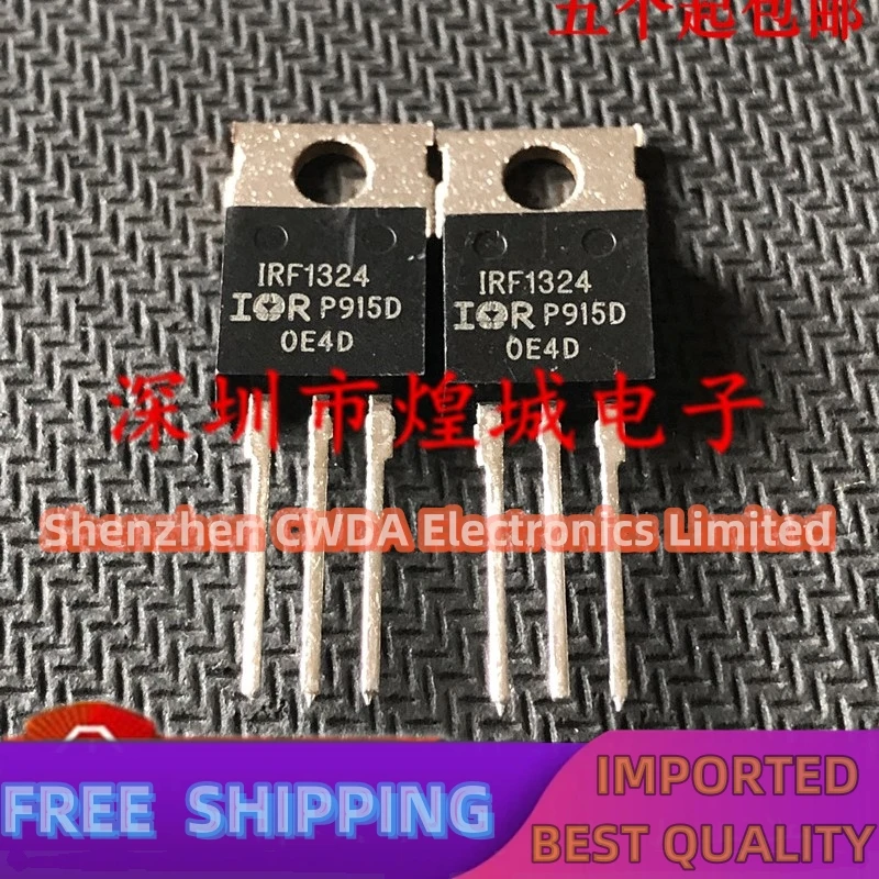 10 шт.-20 шт., IRF1324 MOS TO-220 24V 195A, новинка, лучшее качество, импортный оригинал
10 шт.-20 шт., IRF1324 MOS TO-220 24V 195A, новинка, лучшее качество, импортный оригинал