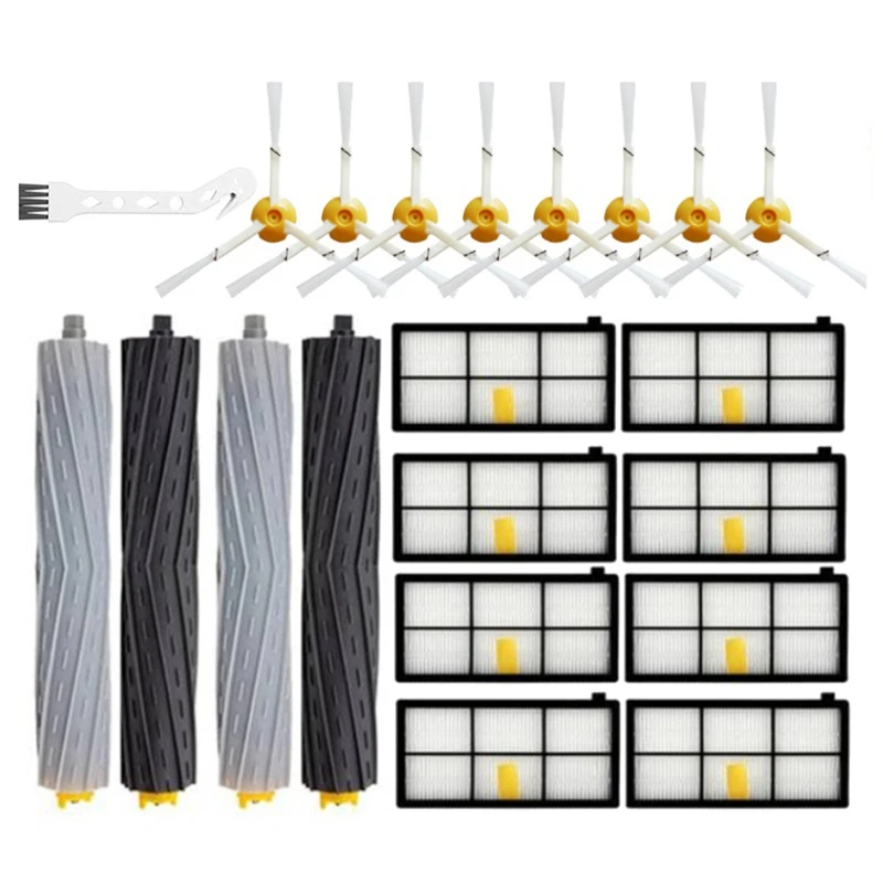 1Set Parts Accessories Fit For Irobot Roomba Parts Kit Series 870/871/880/980/990 Main Side Brush Hepa Filter Dust Bag
1Set Parts Accessories Fit For Irobot Roomba Parts Kit Series 870/871/880/980/990 Main Side Brush Hepa Filter Dust Bag