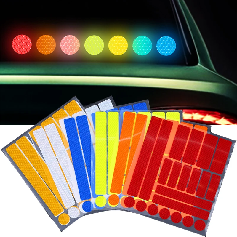 Car Reflective Stickers Motorcycle Bicycle Reflector Cycling Warning Reflector Film Cycling Decal Tape car stickers and decals
Car Reflective Stickers Motorcycle Bicycle Reflector Cycling Warning Reflector Film Cycling Decal Tape car stickers and decals
