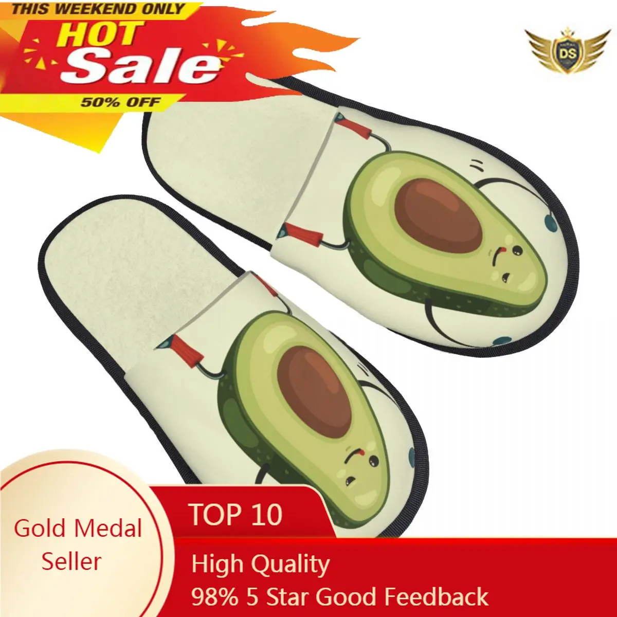 Cute Avocado Doing Exercises With Dumbbells Slipper For Women Men Fluffy Winter Warm Slippers Indoor Slippers
Cute Avocado Doing Exercises With Dumbbells Slipper For Women Men Fluffy Winter Warm Slippers Indoor Slippers