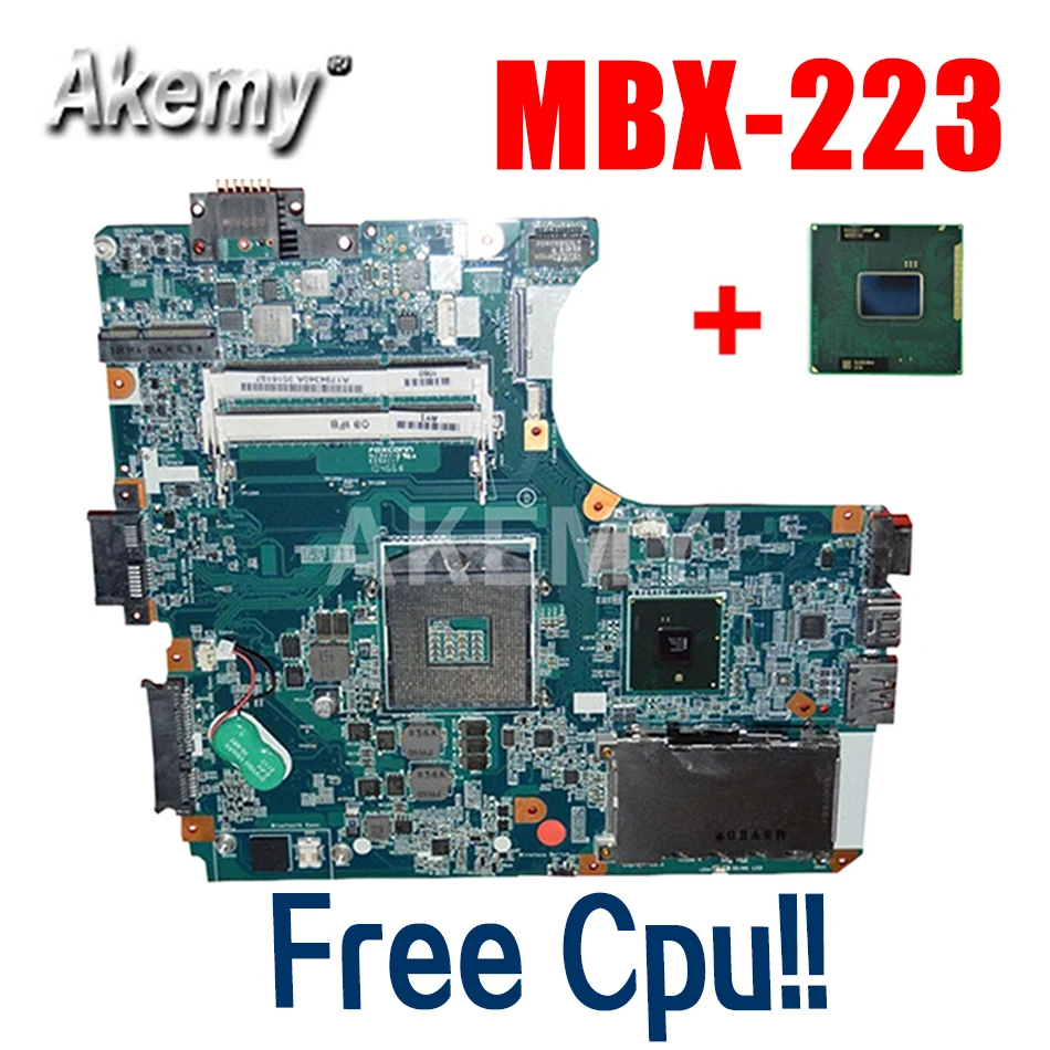 SAMXINNO A1794340A MBX-223 M971 для SONY Vaio VPCEB Материнская плата ноутбука HM55 Intel HD GMA Ddr3 Бесплатная